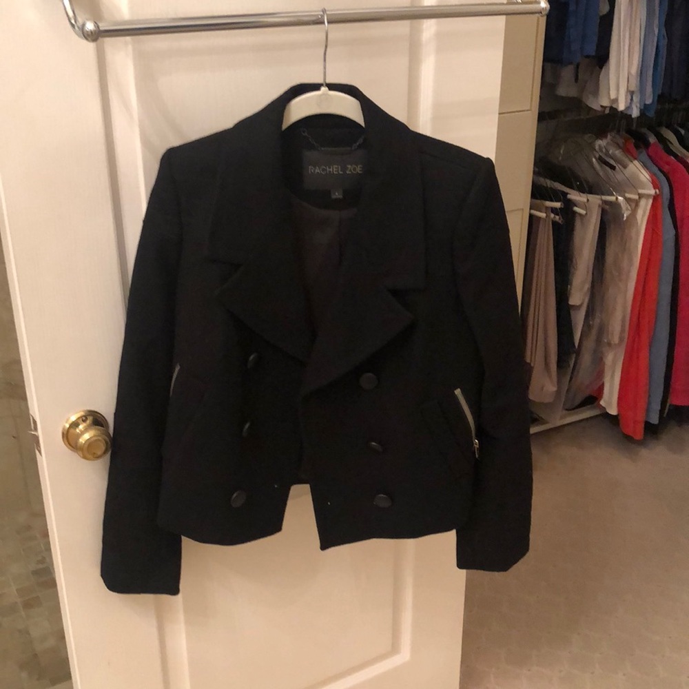 Rachel Zoe black jacket rarely worn; size 4